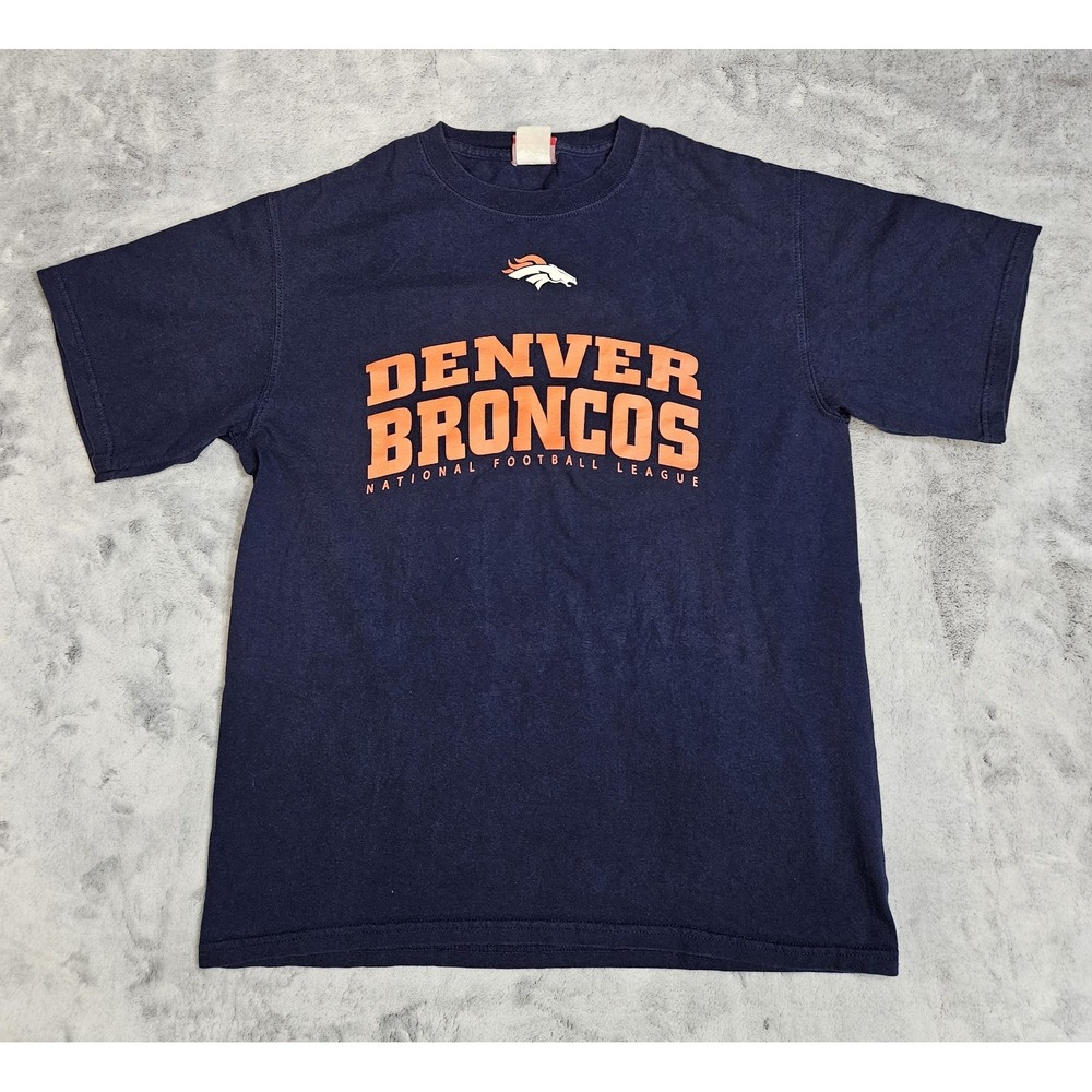 Denver Bronco Y2K NFL Apparel T-Shirt Men's Size Medium